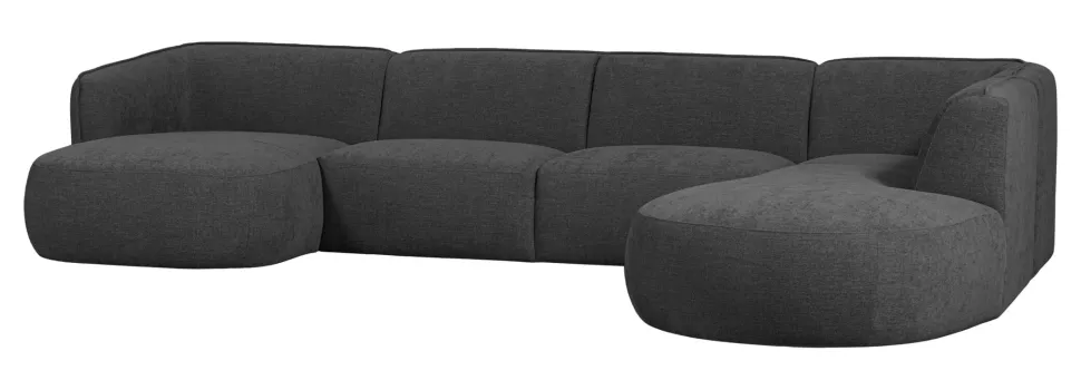 Lounge U-Bank Polly Rechts, 353cm, Woven