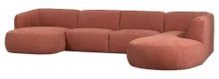 Lounge U-Bank Polly Rechts, 353cm, Woven