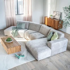 Loungebank Elise kleur beige