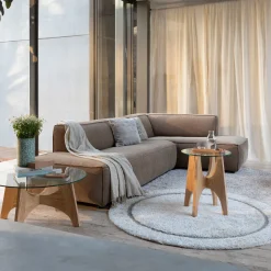 Loungebank Fat Freddy Rib, kleur Caramel