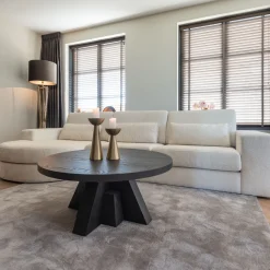 Loungebank Felix Chenille, kleur Wit