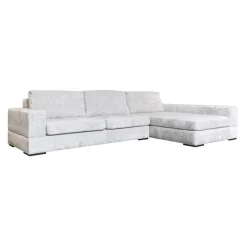 Loungebank Pasha Chenille, kleur Pearl