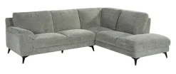 Loungebank Santino Elite stof, kleur Stone