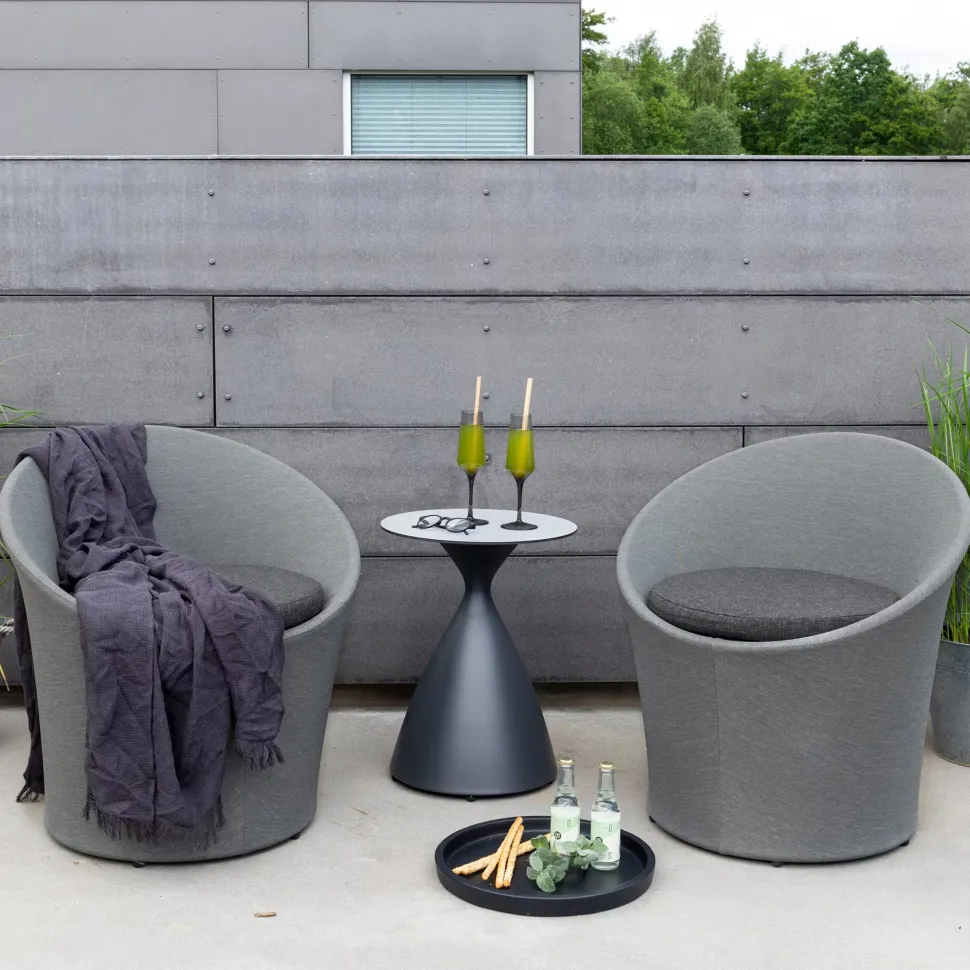 Loungeset Felica Met 2 stoelen en tafel
