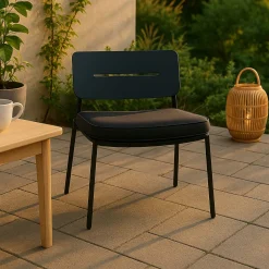 Loungestoel Adon Staal