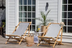 Loungestoel Zev Bamboe