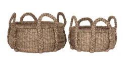 Mand Colony Laag, Waterhyacint, Set van 2 stuks