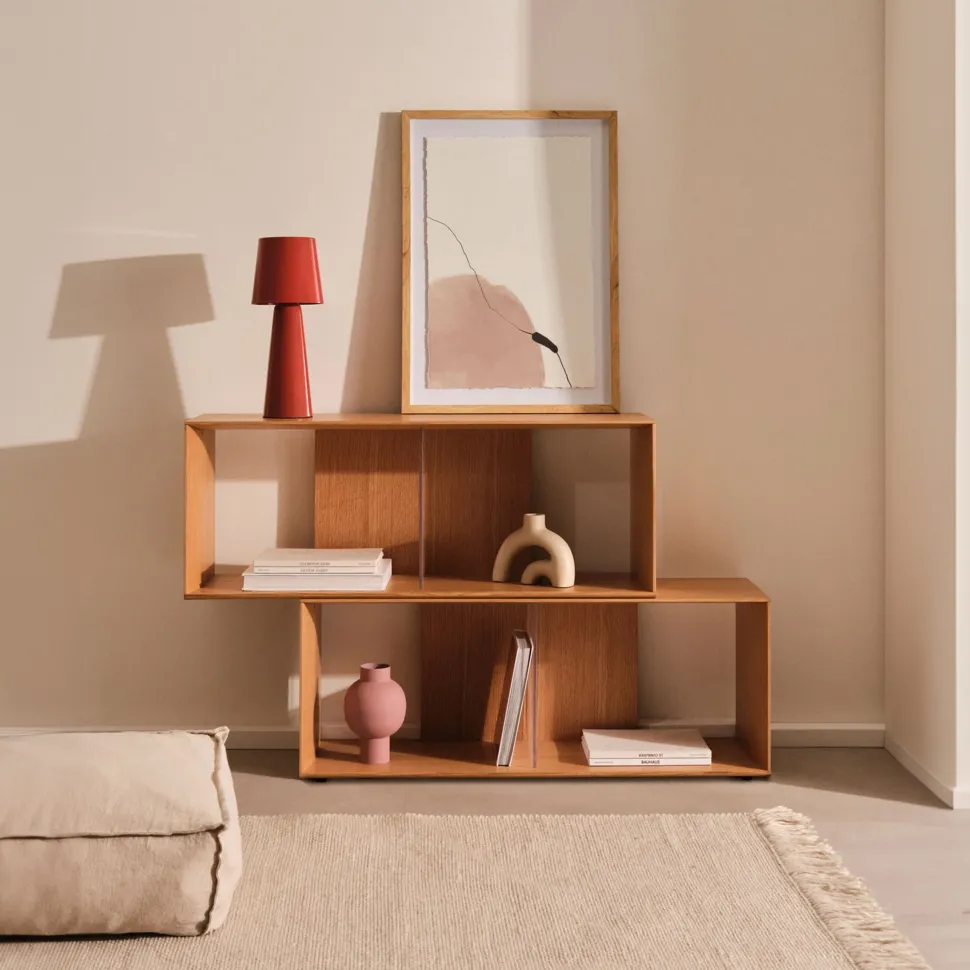 Modulair Wandrek Litto Eiken, 76 x 101 cm