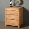 Nachtkastje Corona Teak met 3 laden