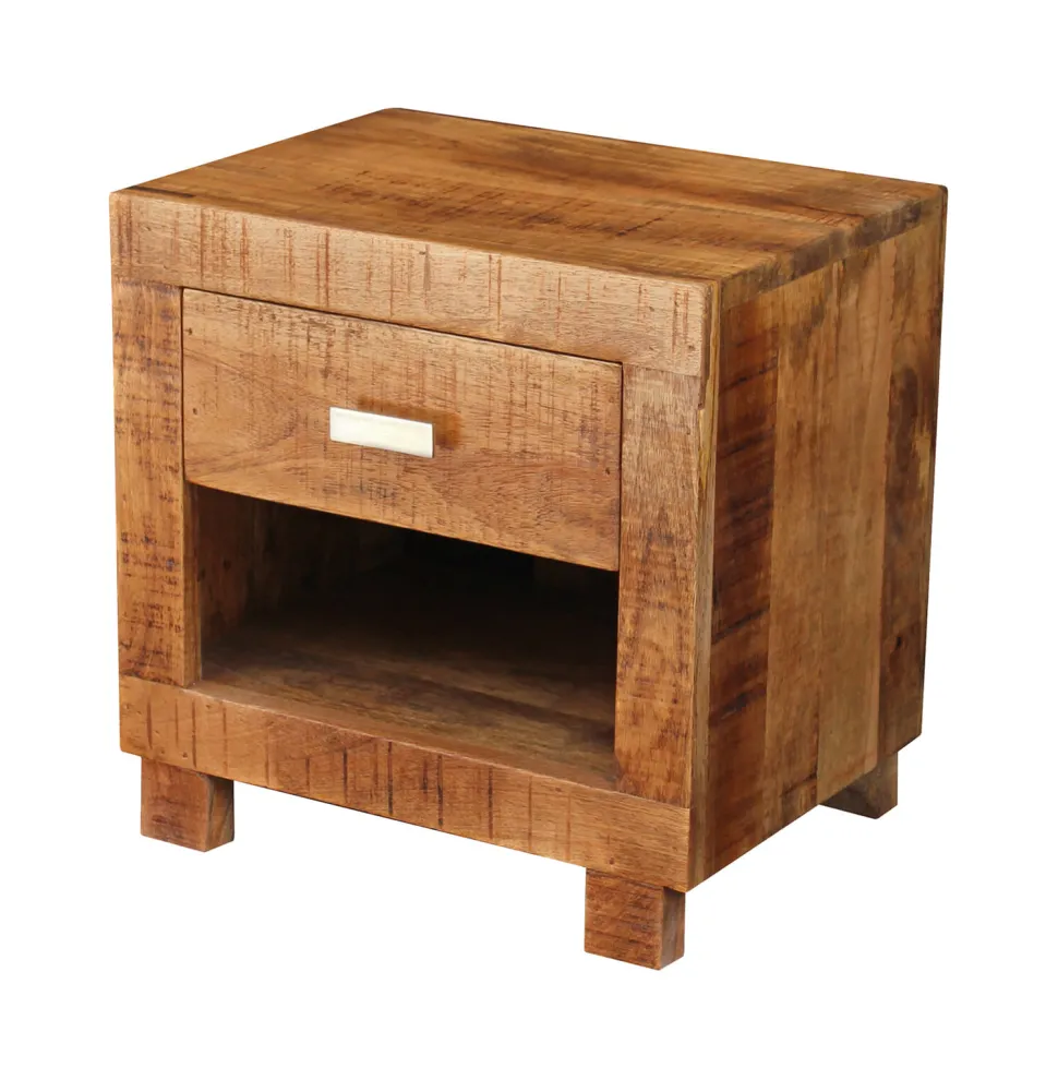 Nachtkastje Noora Mangohout, 40 x 30cm