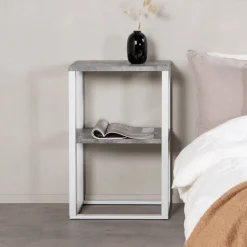 Nachtkastje Ram Betonlook, 45 x 30cm