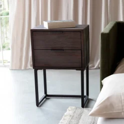 Nachtkastje Yasmijn Teakhout, 40 x 30cm