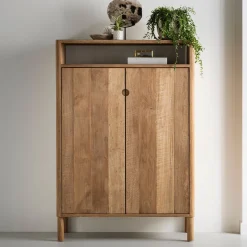 Opbergkast Apollo Teakhout, 145 x 100cm