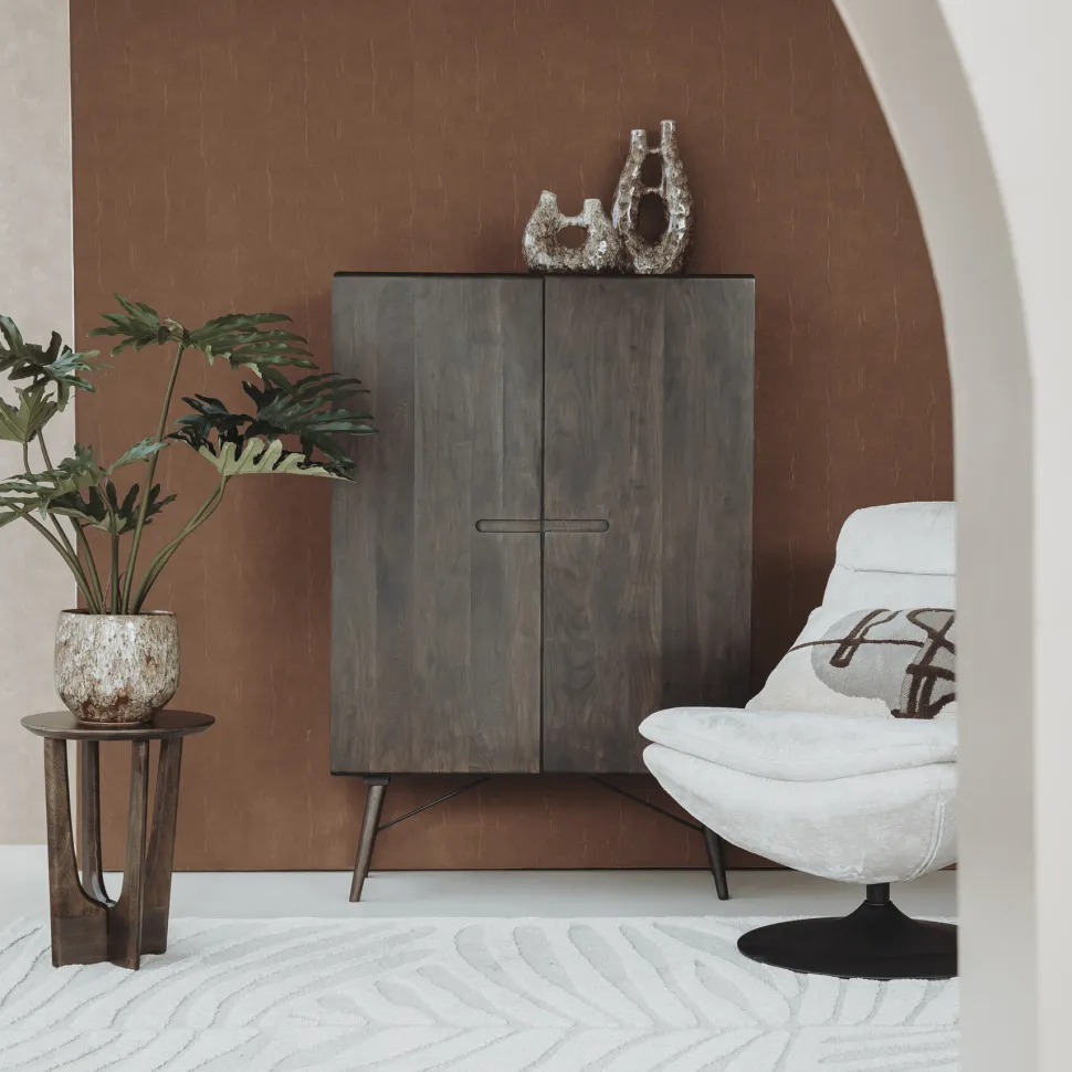 Opbergkast Aura Acaciahout, 150 x 100cm