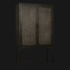 Opbergkast Carini Hout en Webbing, 190 x 110cm