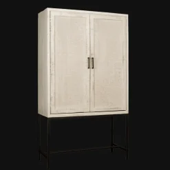 Opbergkast Carini Hout en Webbing, 190 x 110cm