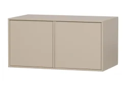 Opbergkast Daily Closet Double, 50 x 100cm, kleur Dakargrau