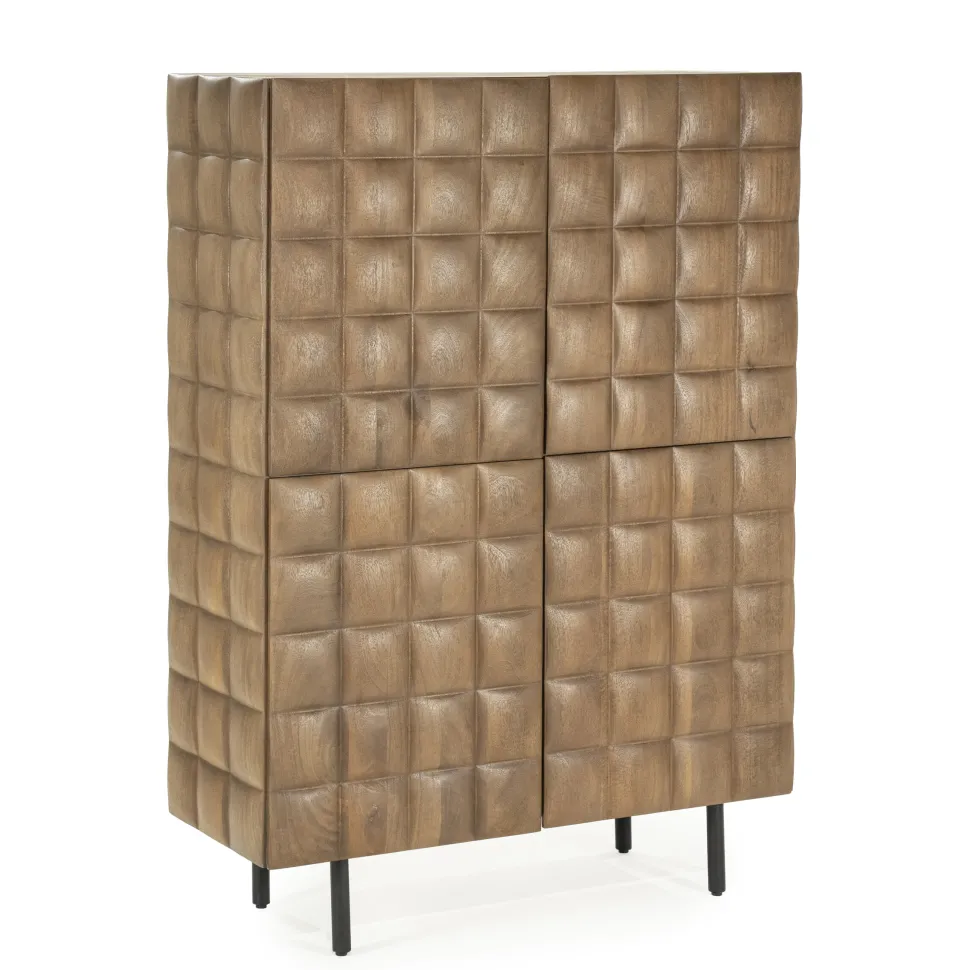 Opbergkast Felix Mangohout, 147 x 109cm