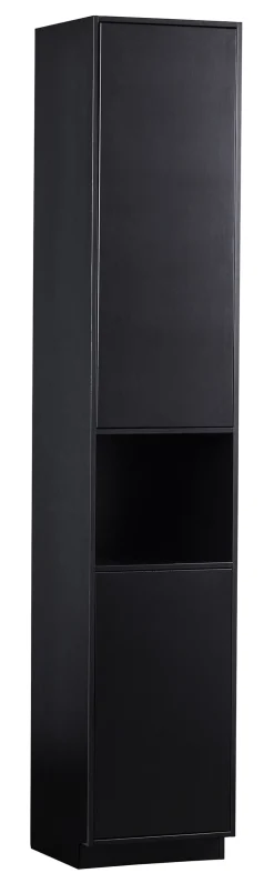 Opbergkast Finca Mat zwart, 210 x 40cm