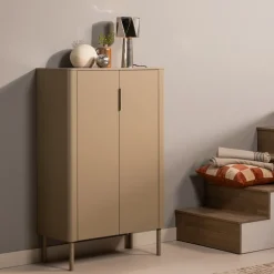 Opbergkast Gunnar Grenenhout, 135 x 85cm, kleur Mud
