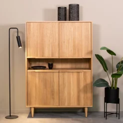 Opbergkast Jule Eiken, 158 x 110cm