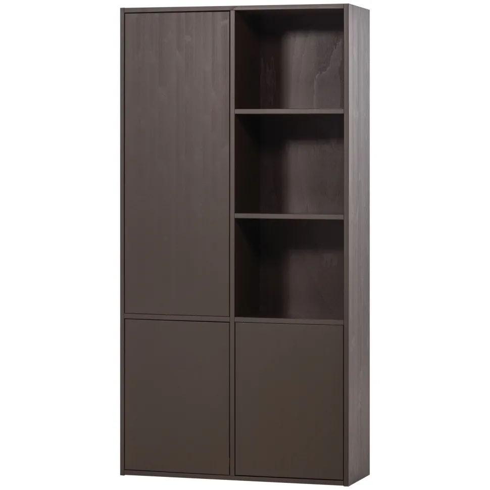 Opbergkast Meggy 215 x 108, kleur Middenbruin