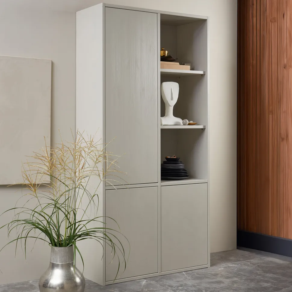 Opbergkast Merel Grenenhout, 200 x 100cm