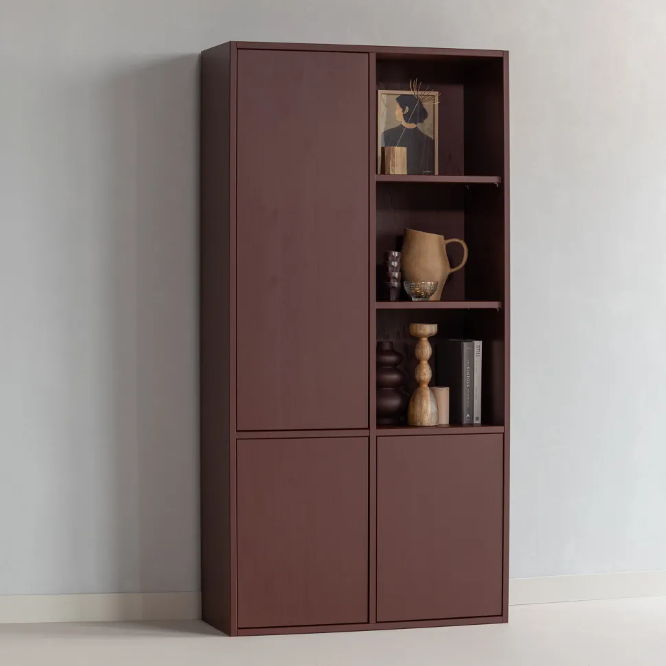 Opbergkast Merel Grenenhout, 200 x 100cm