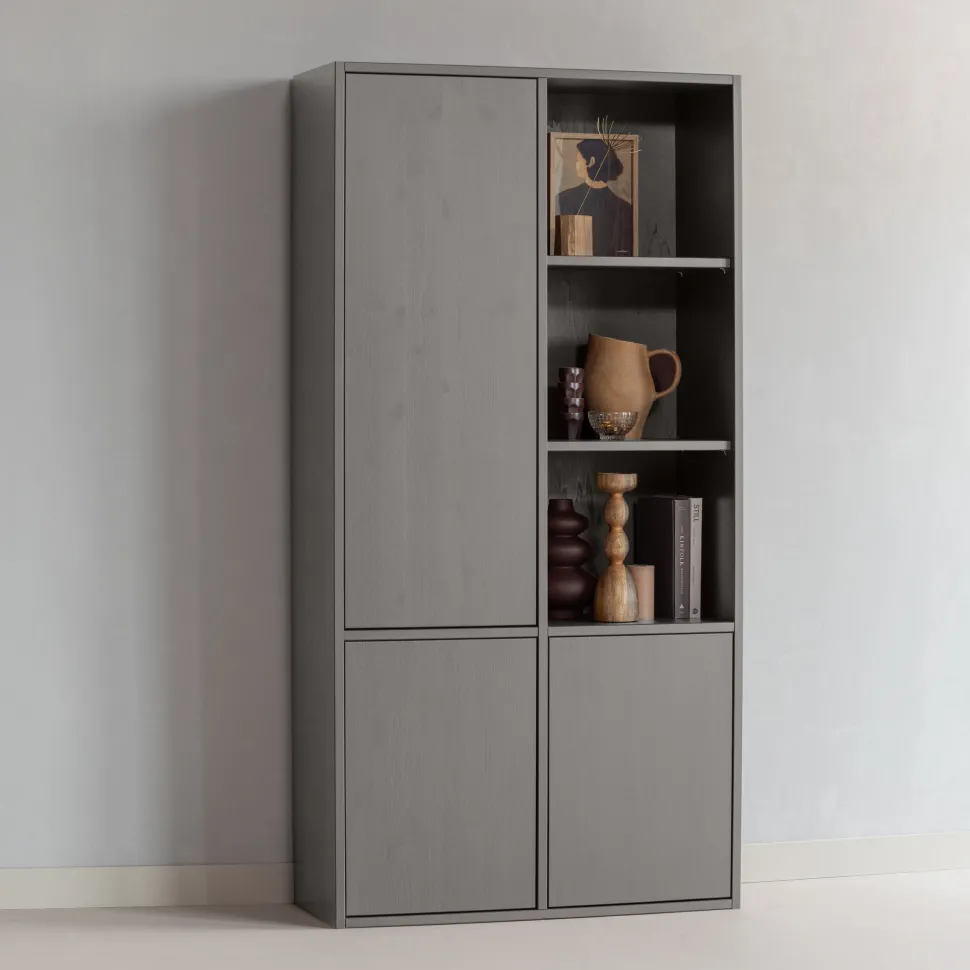 Opbergkast Merel Grenenhout, 200 x 100cm