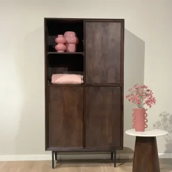 Opbergkast Ravenstein Mangohout, 170 x 90cm