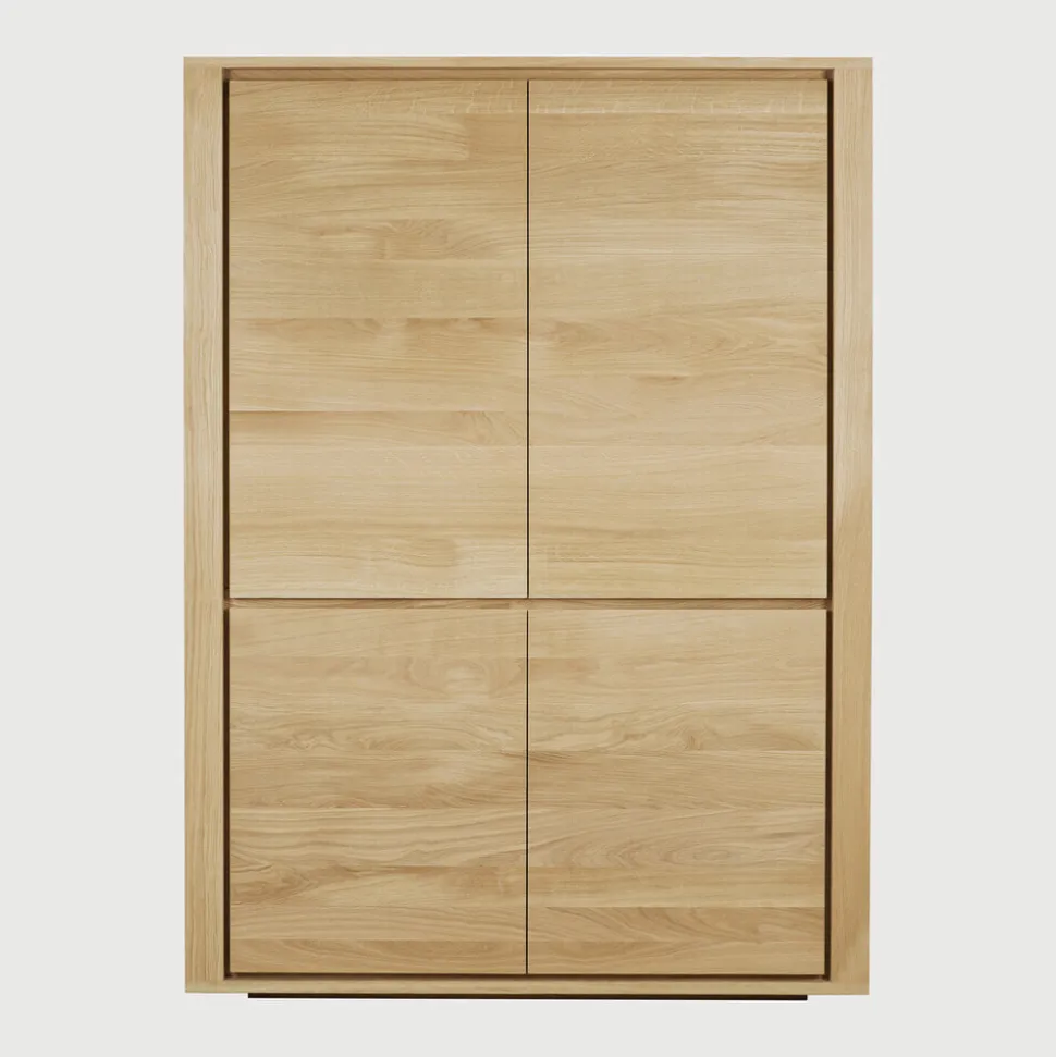 Opbergkast Shadow Geolied Eikenhout, 160 x 115cm