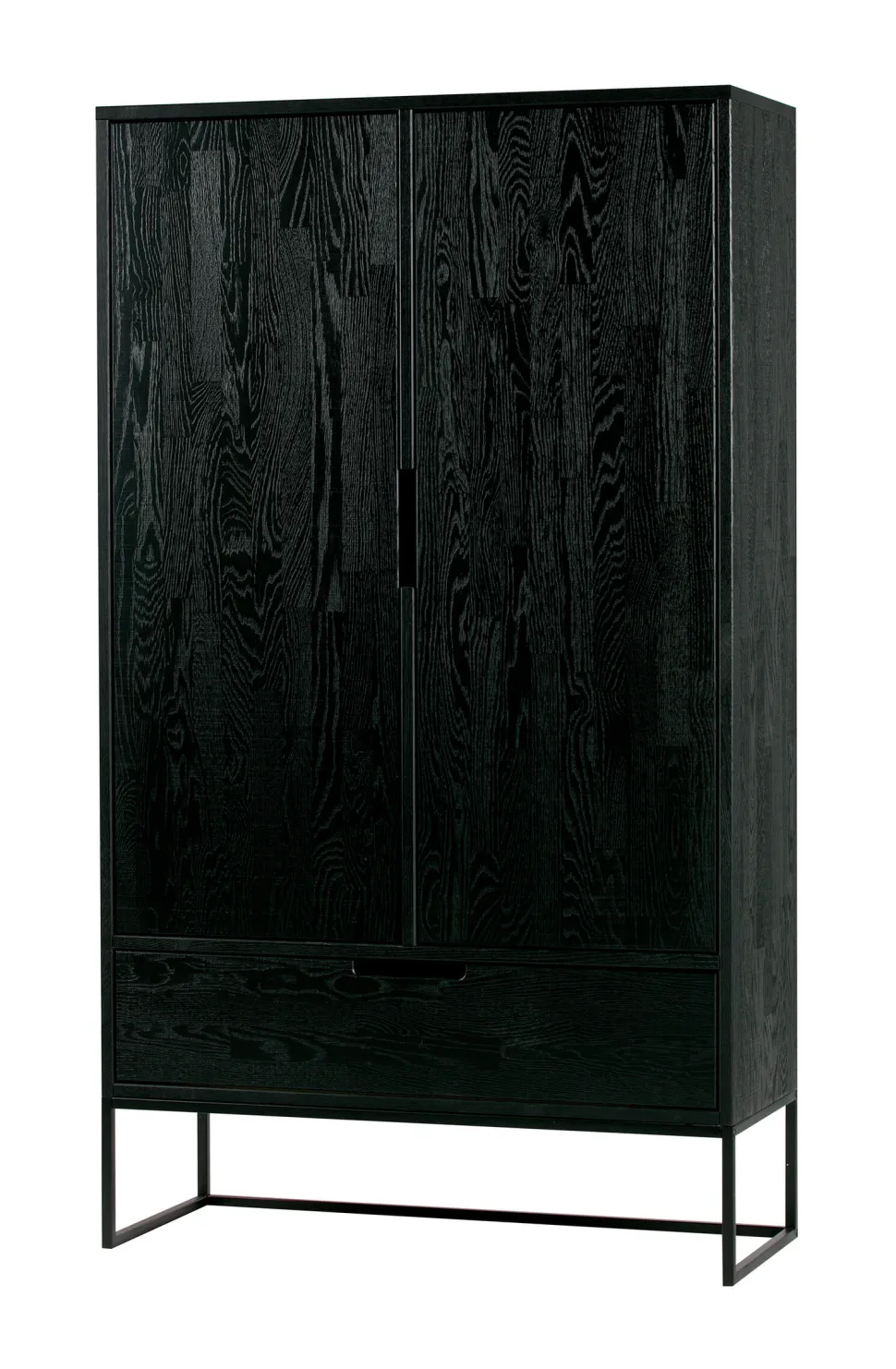 Opbergkast Silas, kleur Zwart