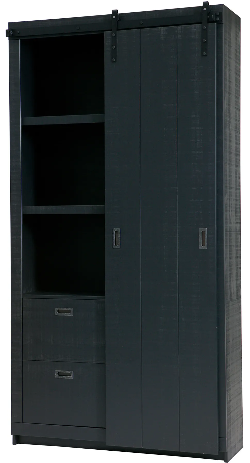 Opbergkast Slide met staldeur / schuifdeur