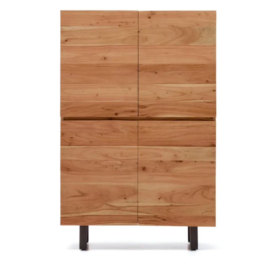 Opbergkast Uxue Acaciahout, 155 x 100cm