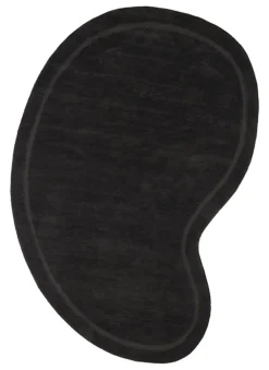 Organisch Vloerkleed Mody kleur Antraciet