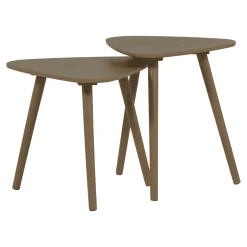 Organische Bijzettafel Nila Set van 2 stuks