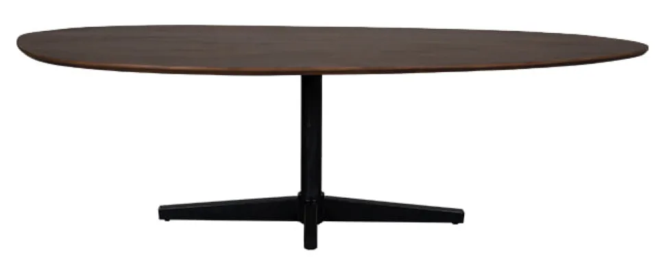 Organische Eettafel Rosie Espresso Mangohout