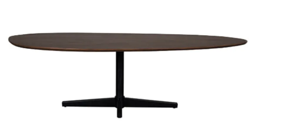 Organische Eettafel Rosie Espresso Mangohout