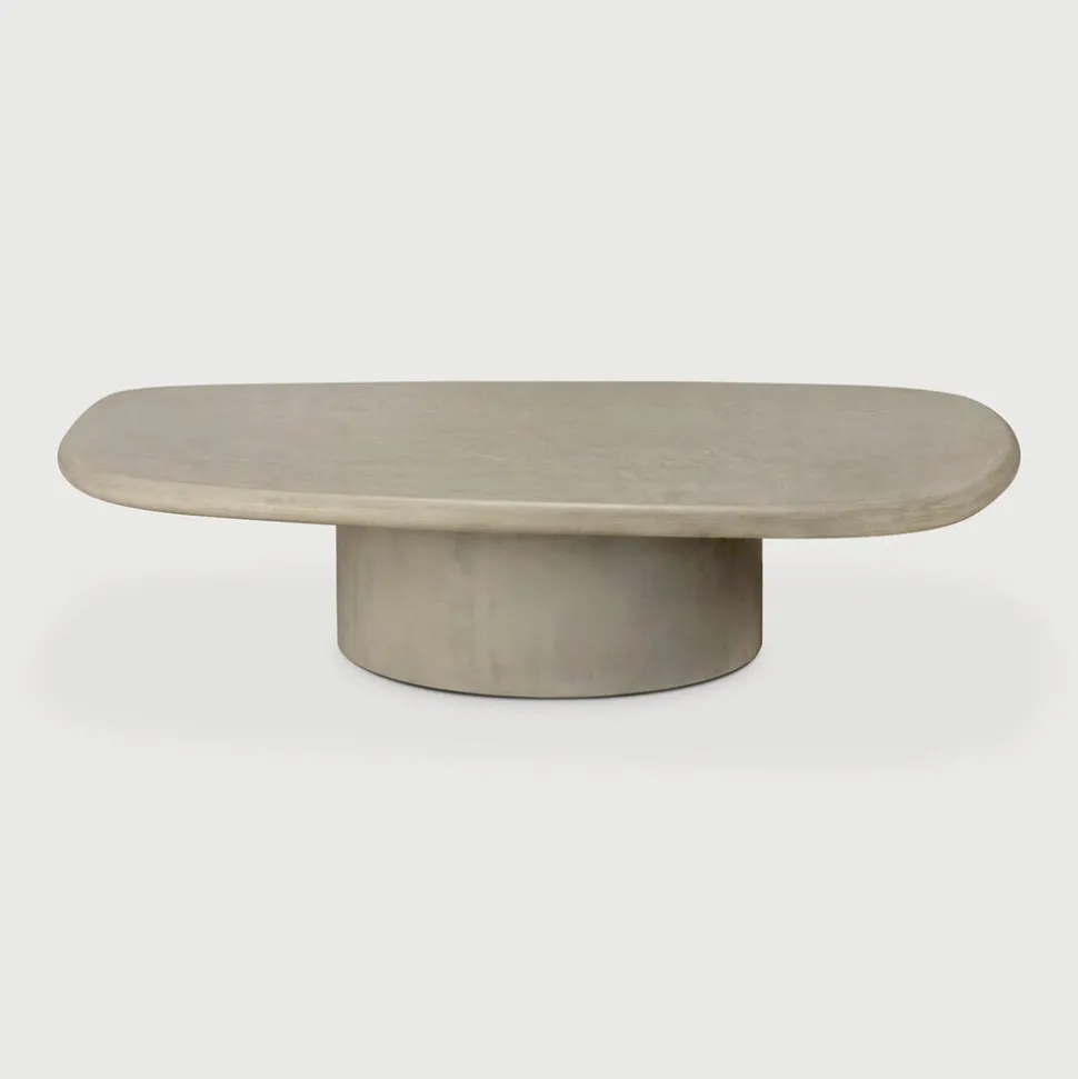 Organische Outdoor Salontafel Elements Beton, 134 x 90cm