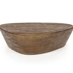 Organische Salontafel Mila Mangohout, kleur Bruin (per stuk)