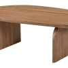 Organische Salontafel Sequia Acaciahout, 135 x 76cm