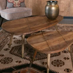 Organische Salontafel Sham set van 2 stuks