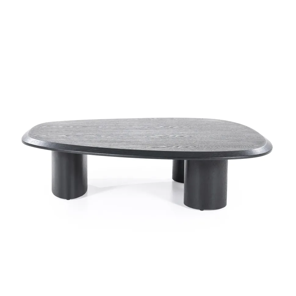 Organische Salontafel Walter Eiken, kleur Zwart (per stuk)