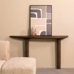 Organische Sidetable Wow Mangohout, 135cm