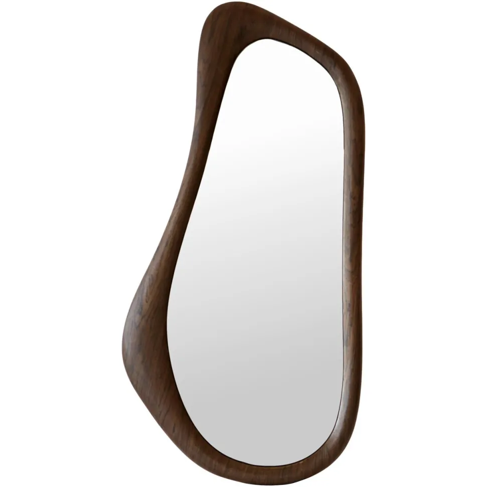 Organische Spiegel Briar Hout, 120 x 60cm