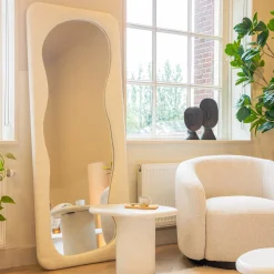 Organische Spiegel Evol Bouclé, 180 x 72cm