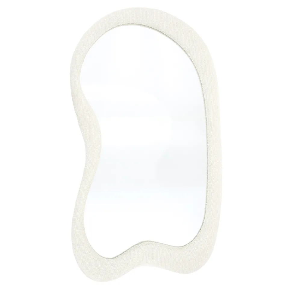 Organische Spiegel Evol Bouclé, 100 x 58cm