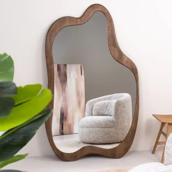 Organische Spiegel Laban Hout, 180 x 110cm