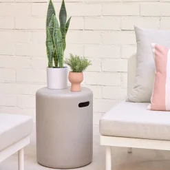 Outdoor Bijzettafel Taimi Beton, Ø35cm