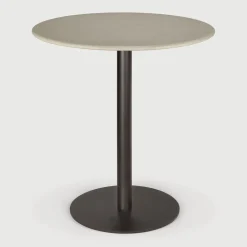 Outdoor Bistrotafel Blend Beton, 70cm, kleur Lichtgrijs